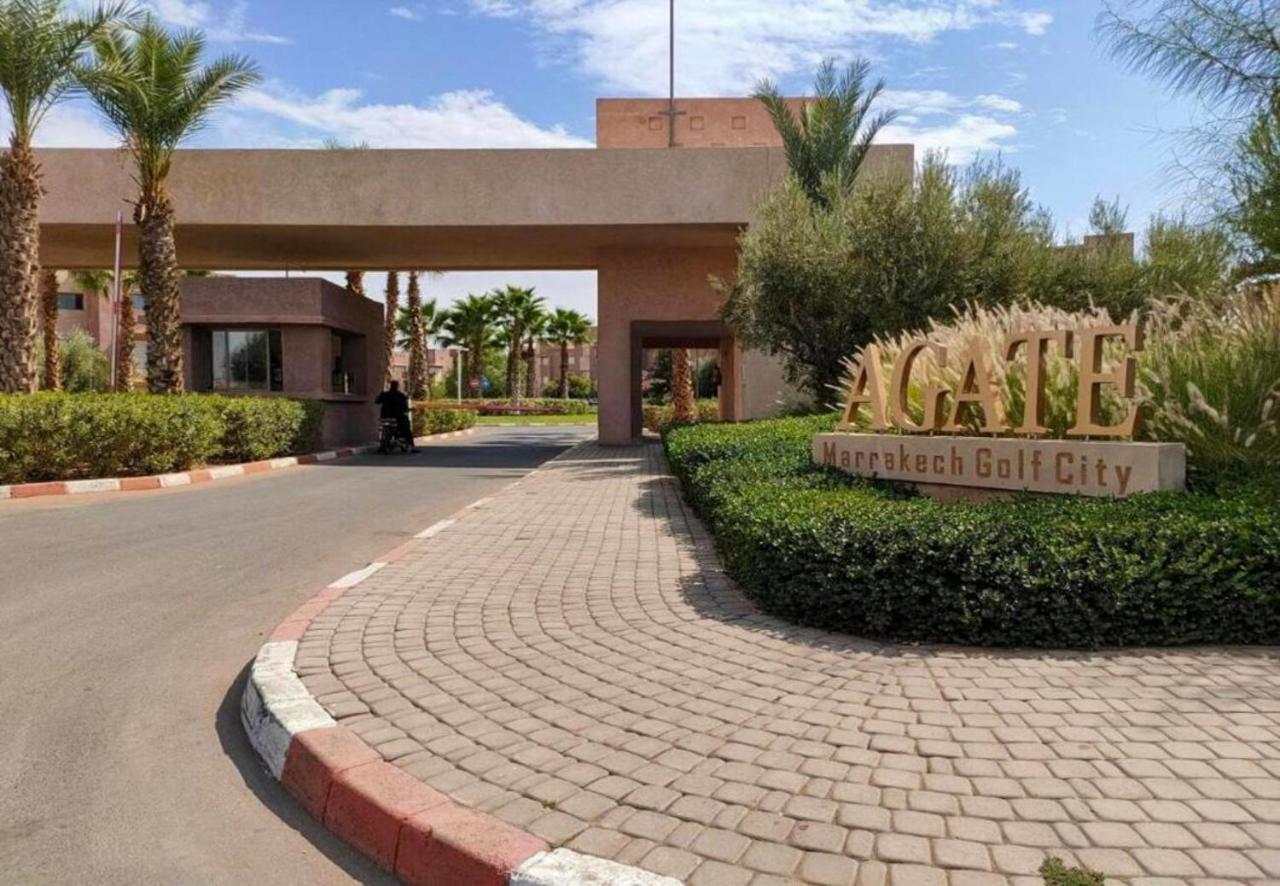 Appartement Prestigia Golf City Marrakech - Porte Agate - Gated Community Rez-De-Jardin Marrakesh Buitenkant foto